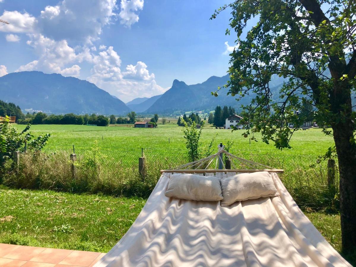 Ferienhaus Veronika Mit 2000Qm Garten Und Bergblick Unterammergau Kültér fotó