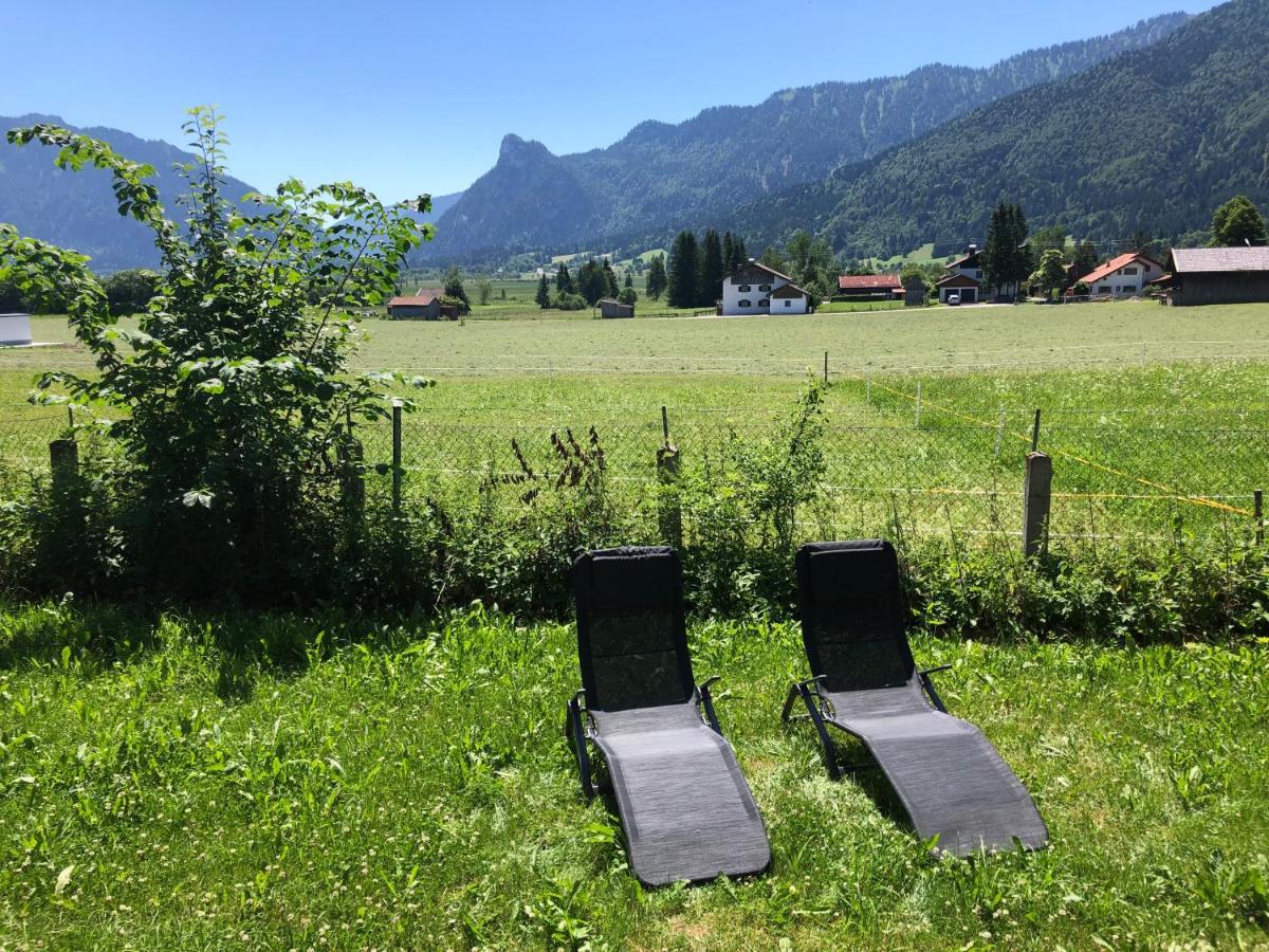 Ferienhaus Veronika Mit 2000Qm Garten Und Bergblick Unterammergau Kültér fotó