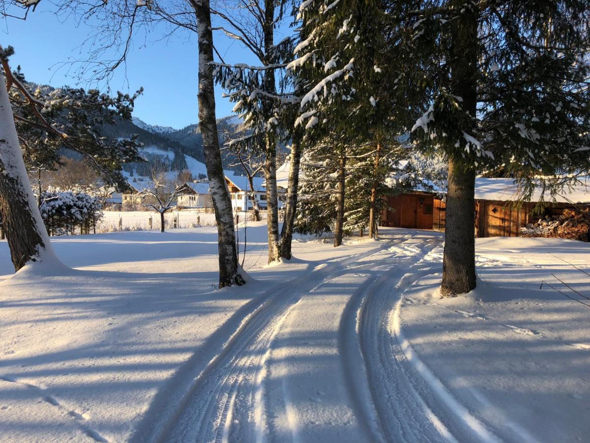 Ferienhaus Veronika Mit 2000Qm Garten Und Bergblick Unterammergau Kültér fotó